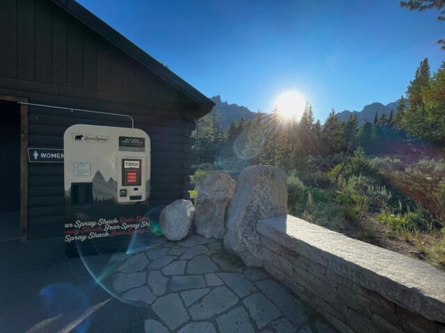 Come for the bear spray…. Stay because Jenny Lake was what you were actually there for. But don’t forget that bear spray and know how to use it! Don’t know how? Scan the QR on your rental can to be taken to all the bear spray and bear safety information you can handle! You can also check our website for even more in-depth information. Now, go get that bear spray, read the info, and then go get on those trails!