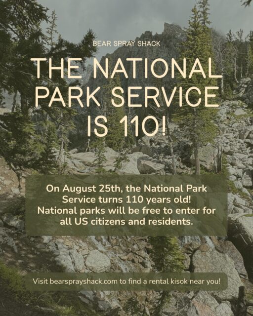 Get ready for another fee-free day! On August 25th, the National Park Service turns 110 years old, and to celebrate, US national parks are free to enter for all US citizens and residents.

Bonus fun fact: Did you know that some of our national parks are actually older than the Park Service itself? Yellowstone was the first national park, created on March 1, 1872 - 44 years BEFORE the NPS was established. 

Which national park are you visiting this Tuesday?