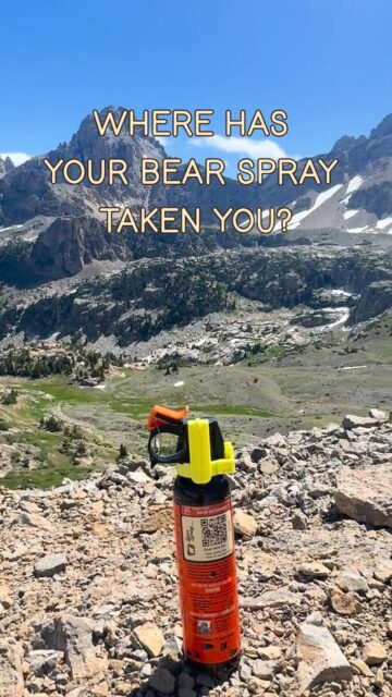 We love to hear where customers have explored after renting from us! Whether you’re headed to your campsite, on a day hike, or backpacking, you can rest assured that your canister is ready should you need to deploy it. Each canister passes multiple verification checks before it’s allowed to be re-rented. Every rental helps you have safe adventures and protects bears. 

Have a Bear Spray Shack memory to share? Drop a photo in the comments.