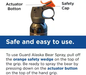 How to use Mace Bear Spray