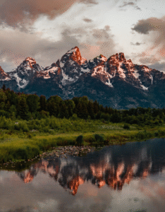 Mountains in Grand Teton National Park